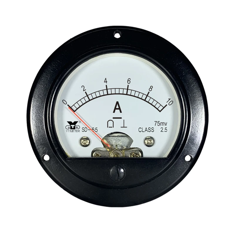 SD65 75mv DC Ammeter dc50a 75a 100a 200a 300a pointer ampere dh65 jl65