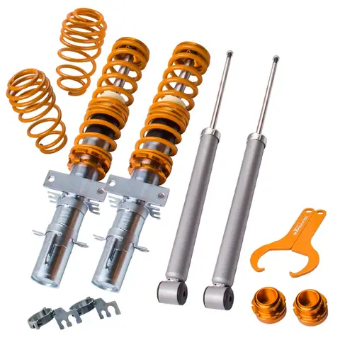 Maxpeedingrods Complete Coilovers Suspension Shocks Absorber for VW POLO 6R Seat Ibiza IV MK4 6J ST Skoda Fabia NJ