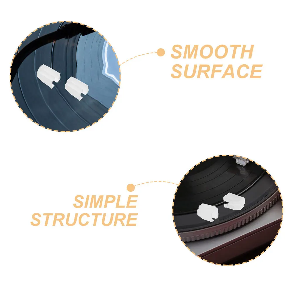 5Pcs Record Player Stylus Protector Needle Covers Lightweight Plastic Turntable Stylus Replacement Covers Dustproof