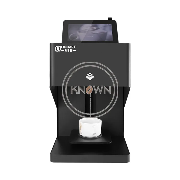 

2022 High quality digital inkjet edible ink 3d printer food coffee latte art cappuccino coffee printer