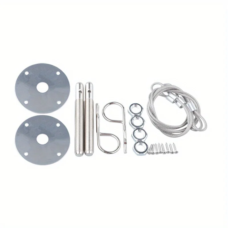 

Automotive modification universal hood lock buckle cable type hood lock