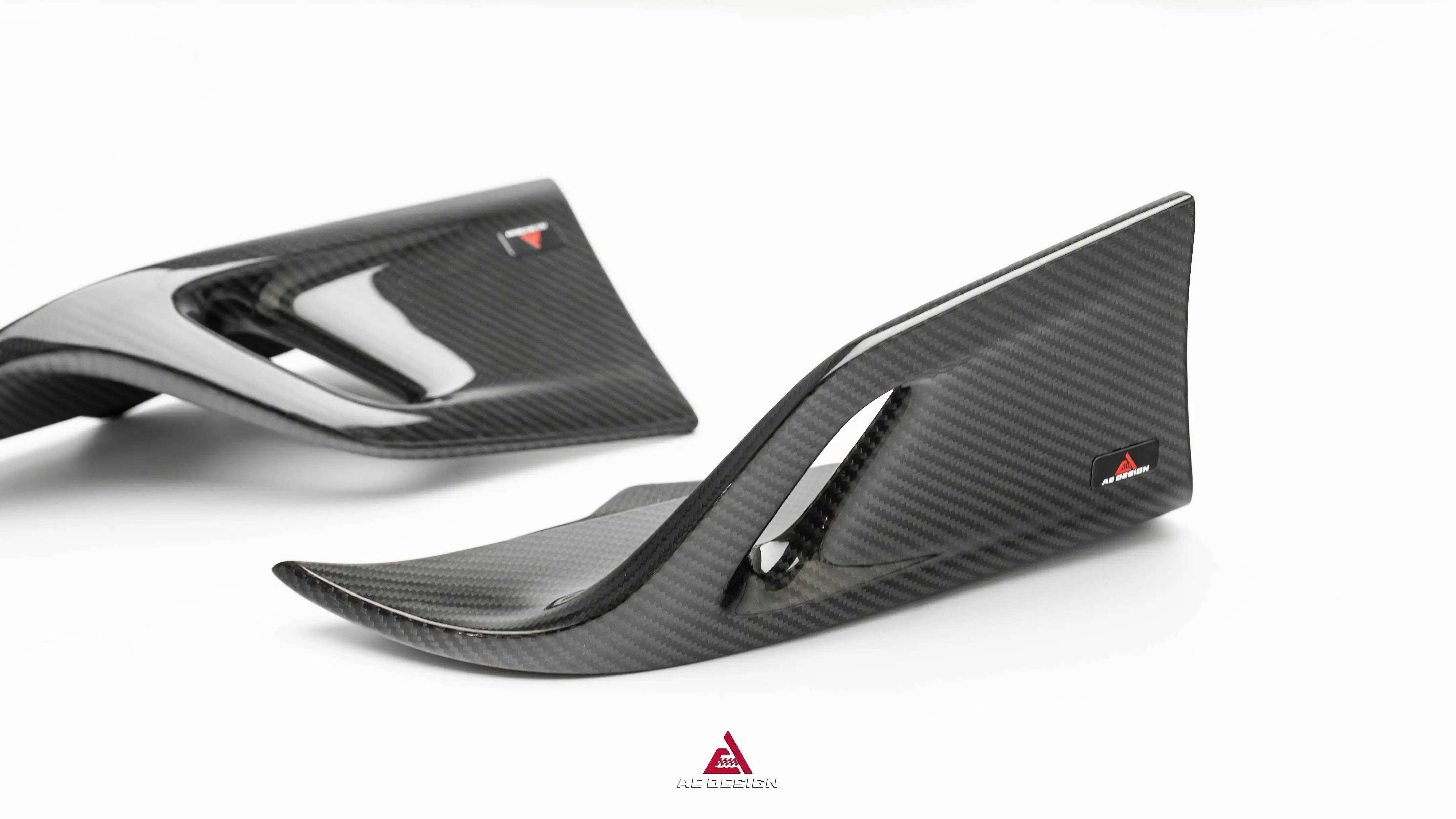 Modification Of A90 Front Lip Corner With Carbon Fiber Front Lip Wrap Accessories