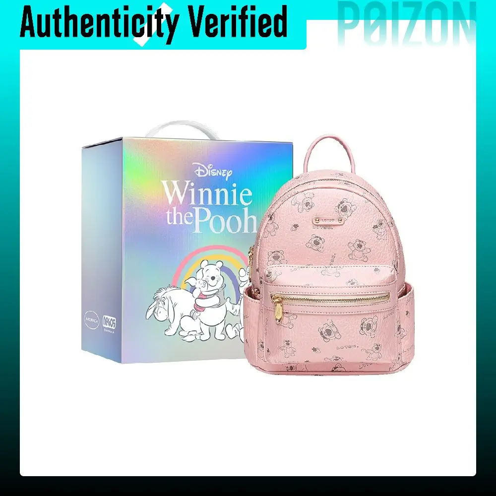 Disney Lotso PVC Backpack Regular Women's Pink/White DHF51650-LO1