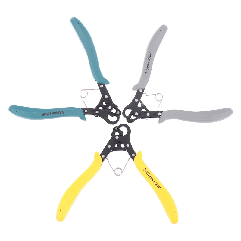 1.5/2.25/3mm Wire Rolling Plier Set For Wire Winding Bending Repair Jewelry Making Tool Round Nose Pliers For Wire Ring Wrapping