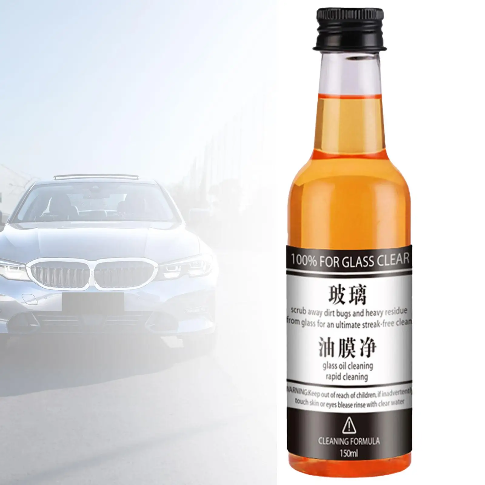 Rain Repellent Agent 150ml Treatment Windshield Rain Repellent Agent for Side Window Motorcycle Automotive Glass Windscreen