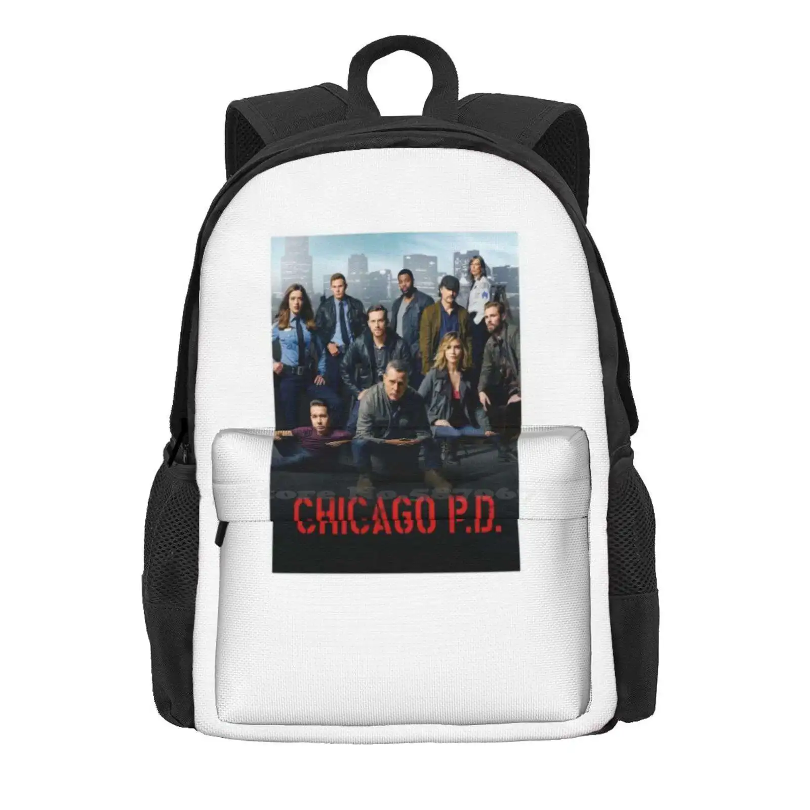 Chicago P.D. Hot Sale Schoolbag Backpack Fashion Bags Chicago Pd Fire Chicago Med One Chicago Chihard Hank Voight Antonio