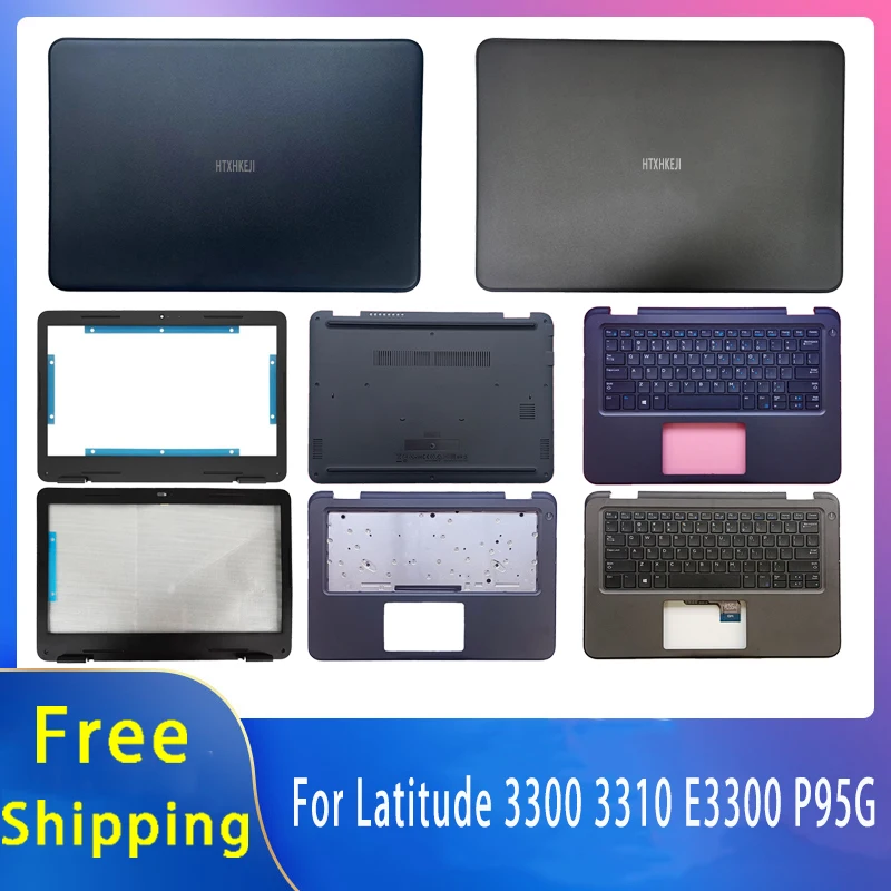 

New For Dell Latitude 3300 3310 E3300 P95G;Replacement Laptop Accessories Lcd Back Cover or Palmrest or Bottom 0RW6CT 0T5XYR