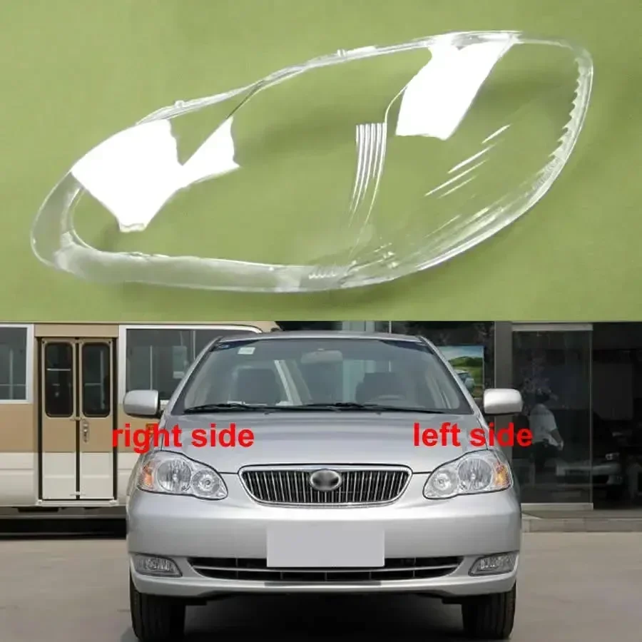 Front Headlamp Lamp Shell Transparent Lampshade Lens Headlight Cover For Toyota Corolla EX 2003 2004 2005 2006 2007 2008 2009