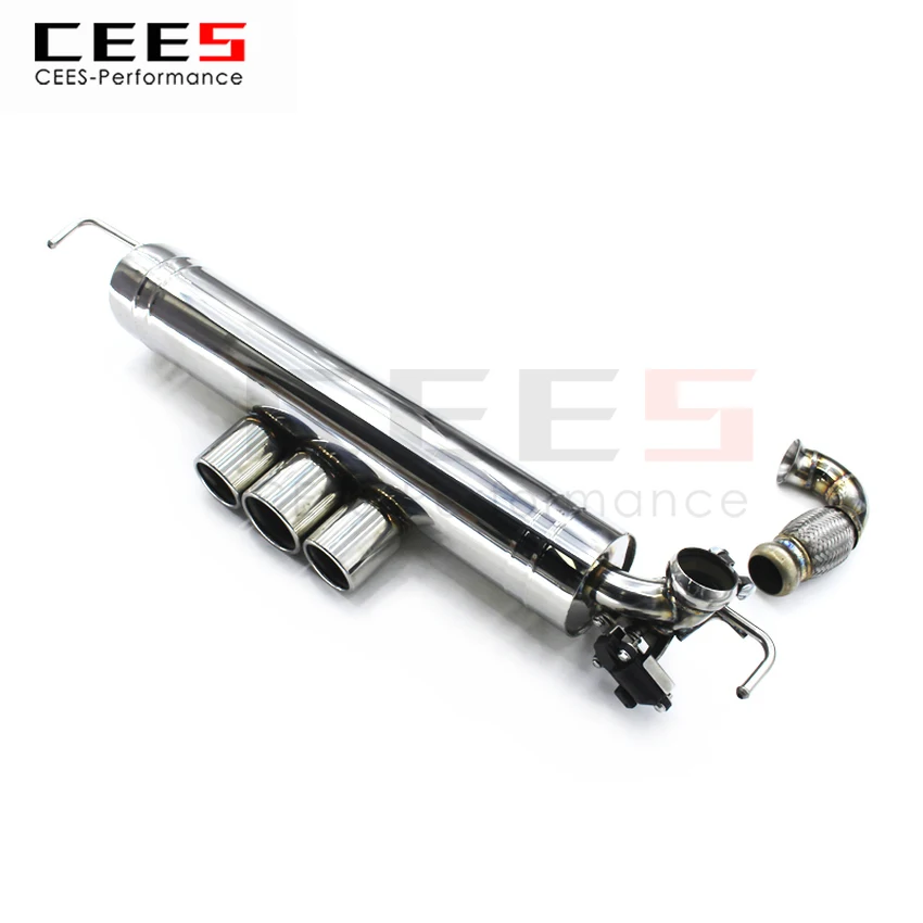 

CEES Exhaust System For SMART 0.9T 1.0 Stainless Steel Valve Muffler Catback Escape Tubo Escape Coche Terminale Scarico Auto