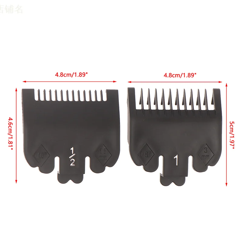 Cabelo Clipper Limit Comb, Guia de corte, substituição, aparador, Shaver Tool, 2pcs