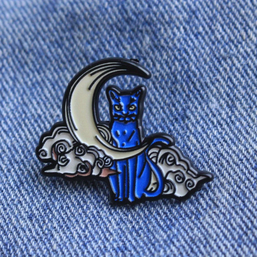 Enamel Pins Featuring Anime Designs, Perfect for Backpacks Or As Stylish Brooches for Women