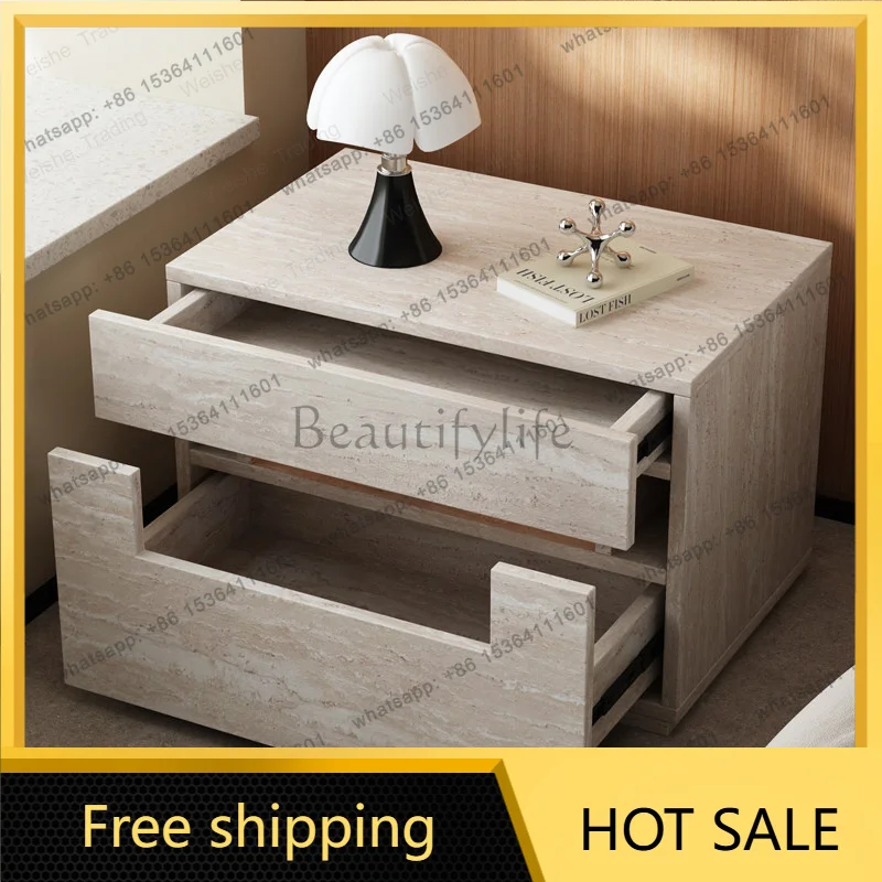 LDUnique Storage Simple Nightstands Aesthetic Trendy Modern Luxury Bedside Tables Nordic Style Mesitas Bedroom Furniture