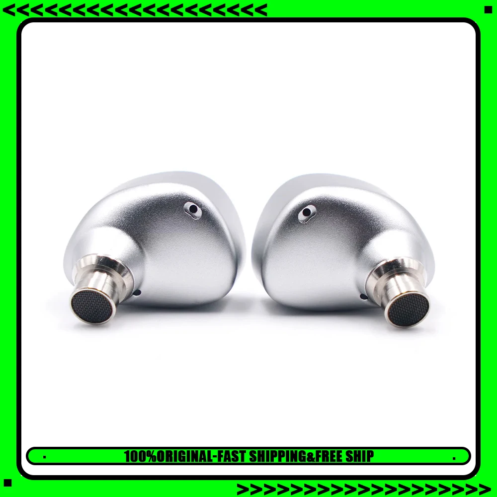 BQEYZ Frost Wired Headset 10mm Double Cavity Moving Coil Unit Esports Headset PU And PEEK Composite Diaphragm Light Weight Gifts