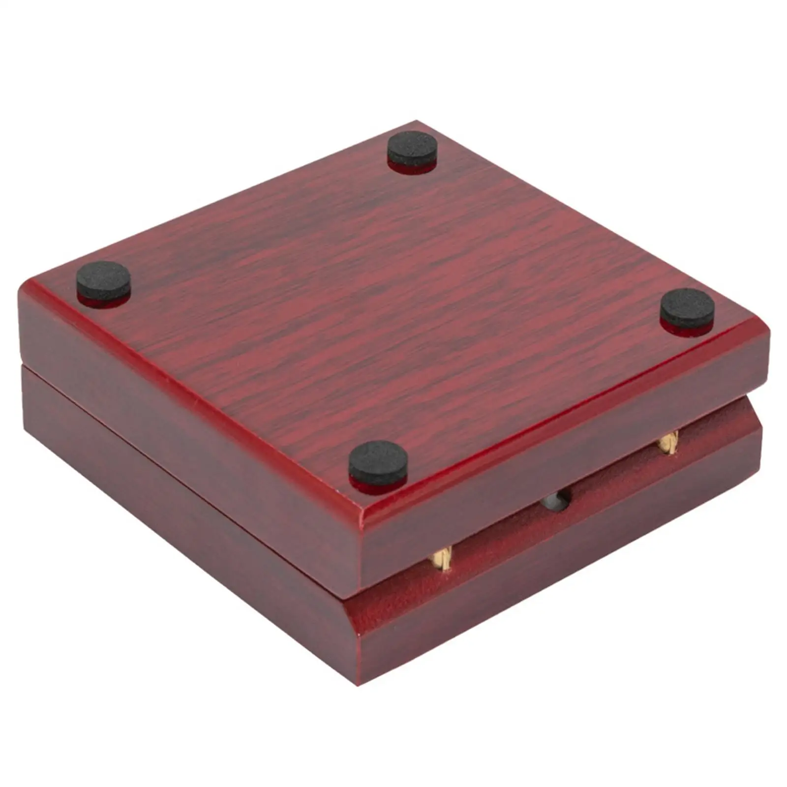 Wood Necklace Gift Box with LED Light Soft Lining Pendant Box Jewelry Storage Case for Anniversary Engagement Wedding Mother Day
