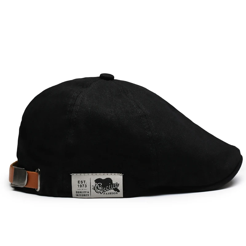 Street Fashion Reversed Peaked Cap Damesbaret Lente/Zomer Unisex Veelzijdige Hip-Hop Forward Cap voor bescherming tegen de zon en schaduw