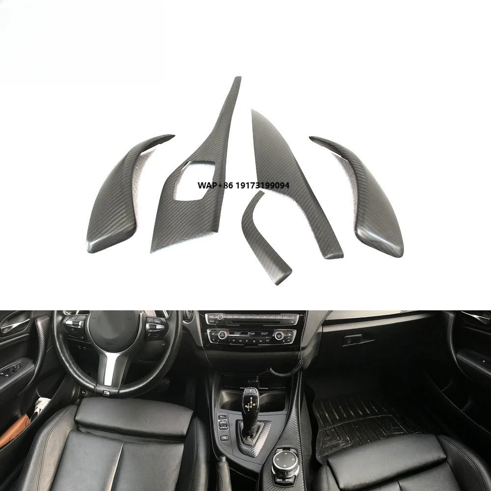

Matt Black F22 Carbon Fiber Interior Trims for-BMW F22 220i 2 Series