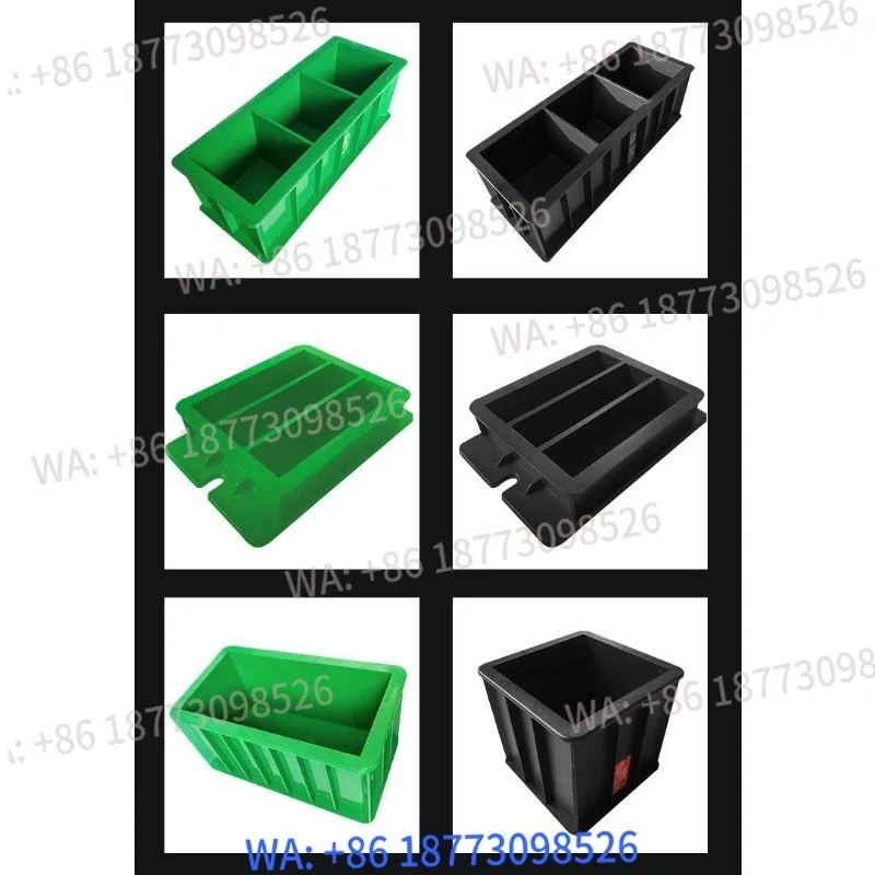 Thickened concrete pressure test mold 70.7 mortar test block box mold 100x100x100 triple/1PCS