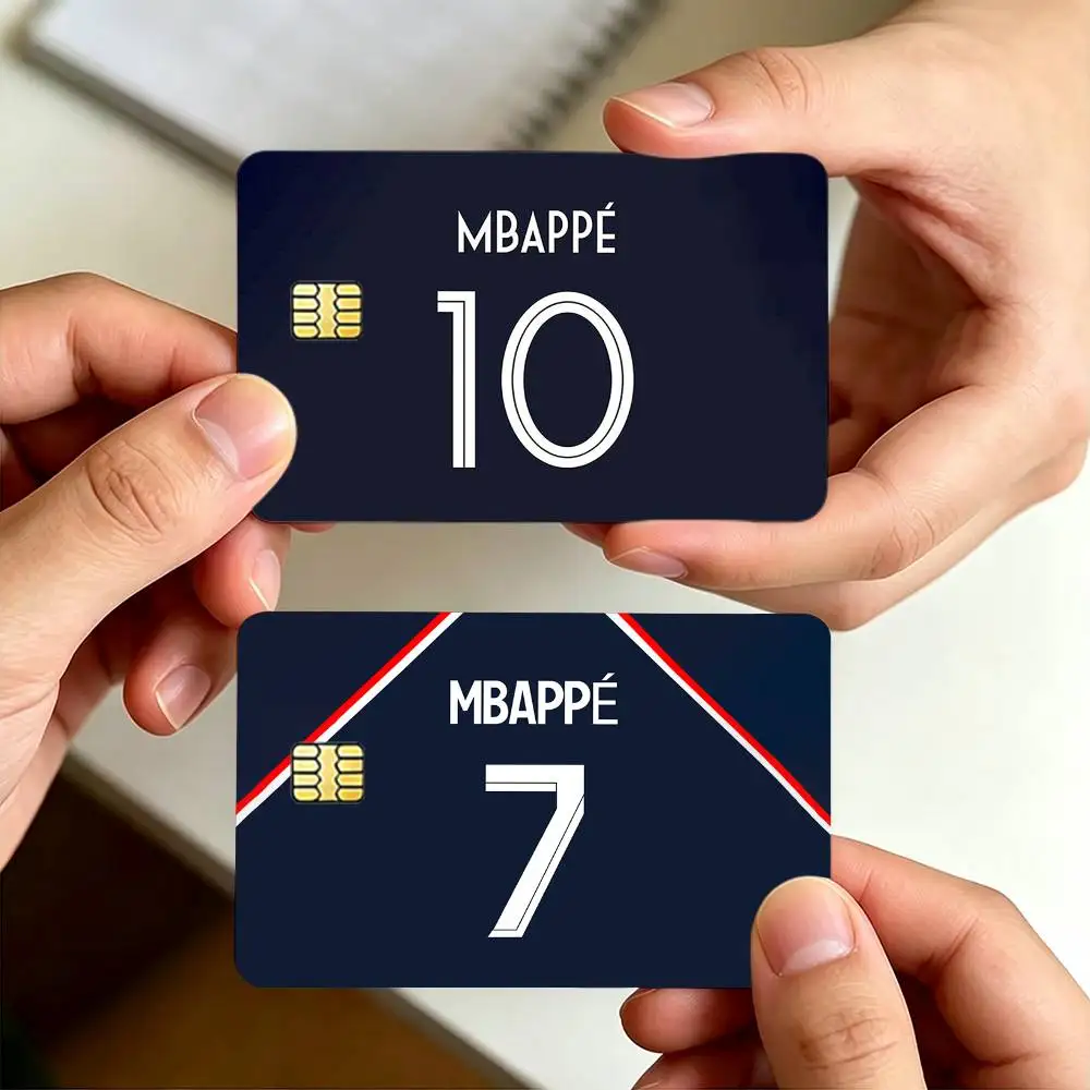 K-Kylian M-Mbappe France NO.10 7 Sticker Decoration Creative Bank Card Bus Metro Waterproof Sticker