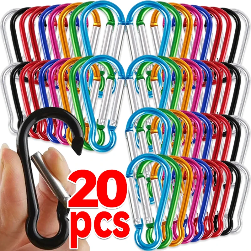 Colorful Carabiner Keychain for Outdoor Use