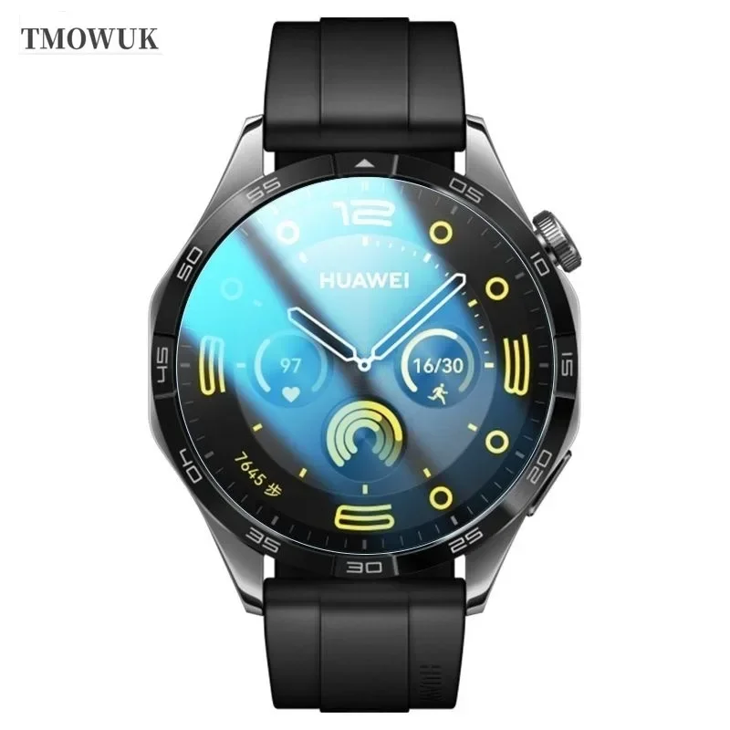 For Huawei Watch GT5 GT4 GT3 GT2 Pro GT - Anti-Glare Tempered Shield, Military Grade Screen Protector, One-Click Peel & Apply Ki