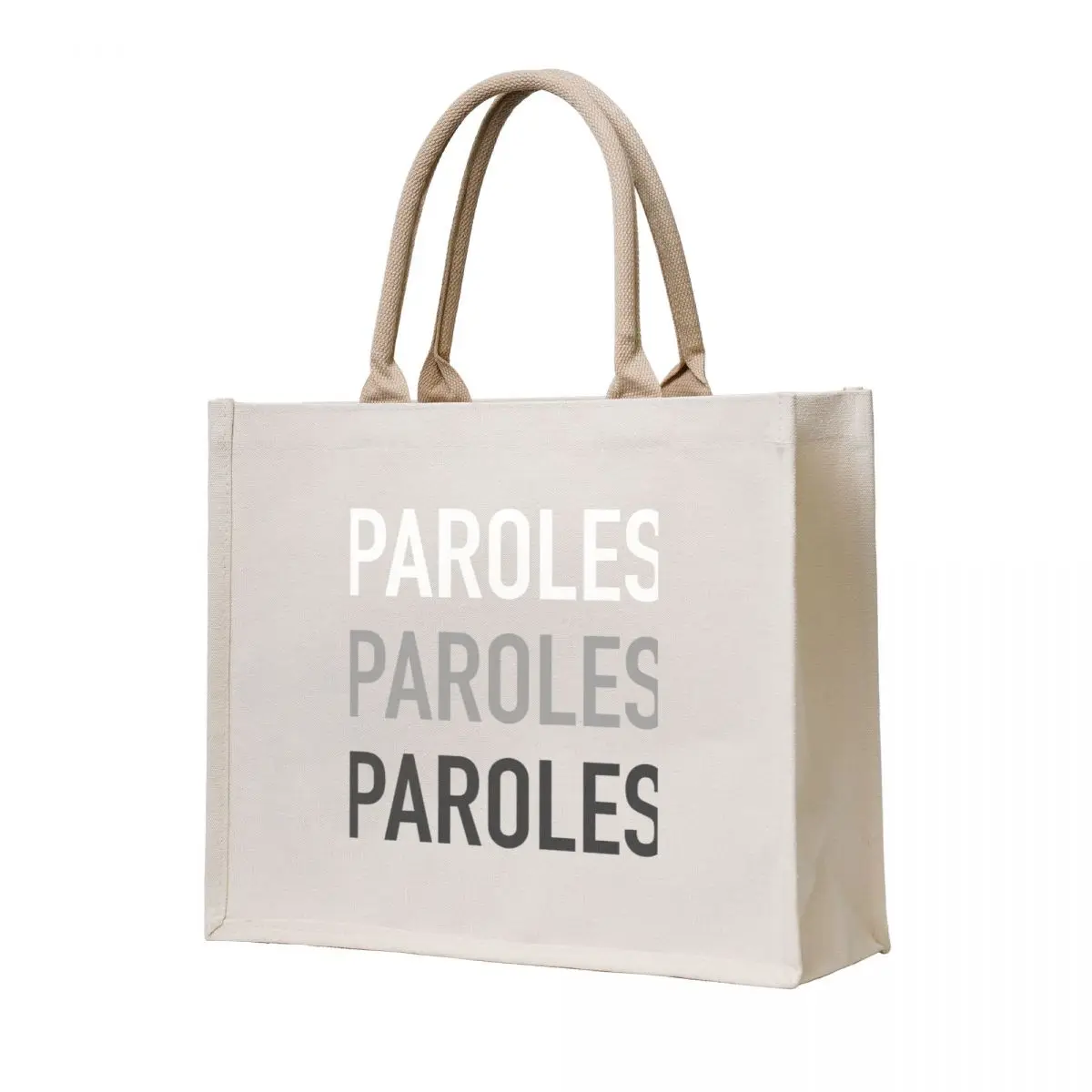 

Paroles, paroles, paroles Tote Bag tote bag screen Lady bag custom fabric