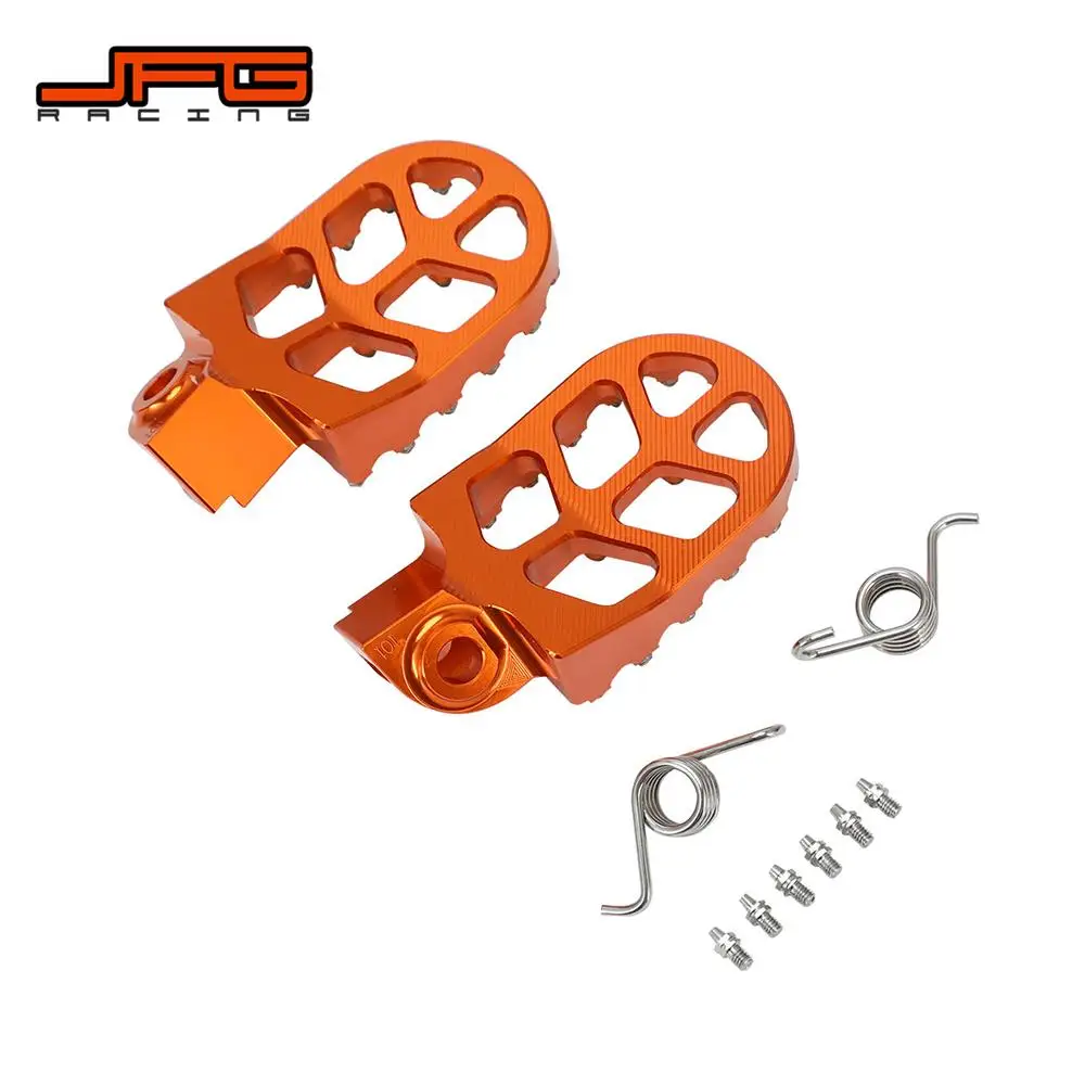 Motorcycle Footpeg Electric Dirt Bike Pedals Rests For KTM SX SXF EXC EXCF XCF XCW XCFW 65 85 125 150 250 300 350 400 450 530