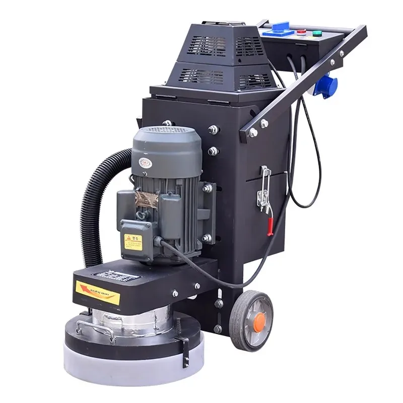 Dust‑Suppressed Grinding Polishing Machine With Lighting For Hardened Concrete Floor Renovation Processing