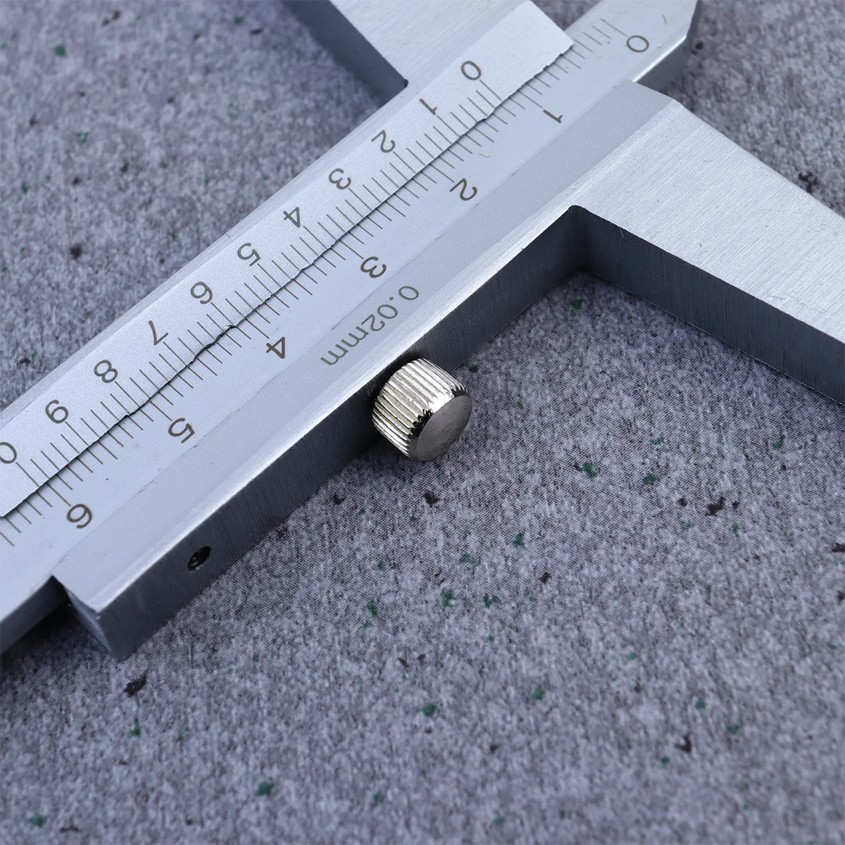 

0-150Mm Depth Caliper Durable Shockproof Precision Measuring Tool For Home Office Use Depth Gauge Ruler Instrument