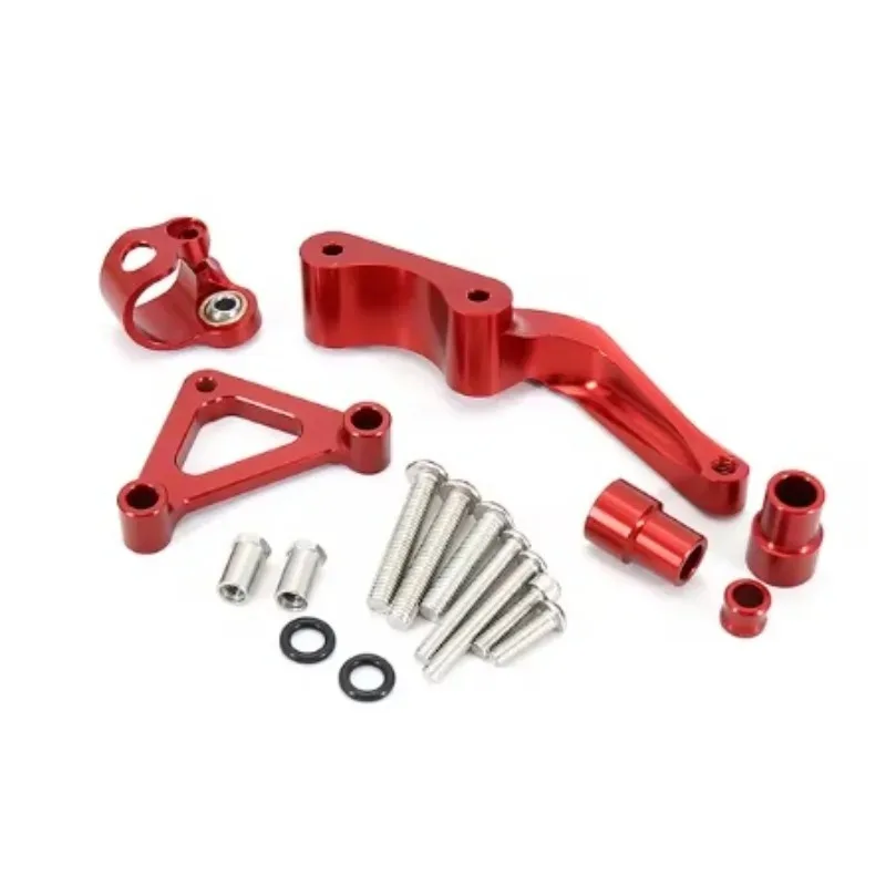 

Pkx For Motorcycle Accessories CNC 6061-T6 Aluminum Steering Damper Stabilizer & Bracket Damper Bracket DUCATI 696 796 795