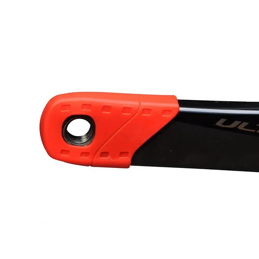 1 Paar Silicone Crank Cover Elastische Hoge Bescherming Universele Anti-Kras Crank Case Voor Racefiets