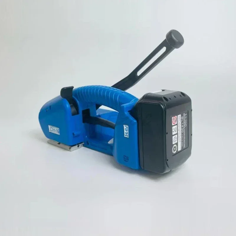 JDH-16 Semi-automatic Portable Strapping Machine with Brushless Motor and Plastic Hot Melt Bundling Tensioner