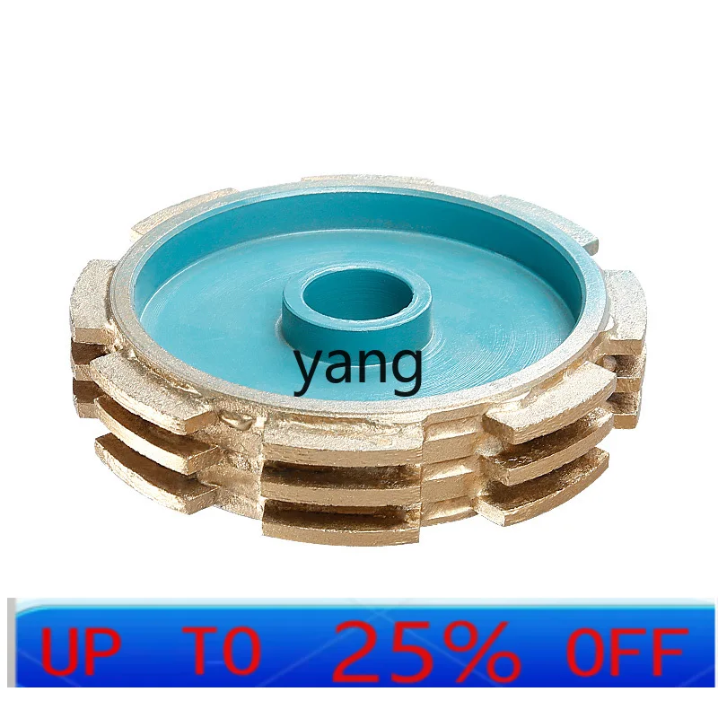 

CX slotted grinding wheel granite staircase floor anti-skid groove blind channel grooving wire drawing wheel