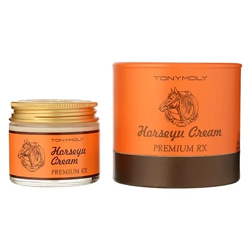 Оригинальный крем TONYMOLY TONY MOLY Premium RX Horseyu Jeju Horse Oil 70 г, увлажняющий, осветляющий, сужающий поры, корейский уход за кожей