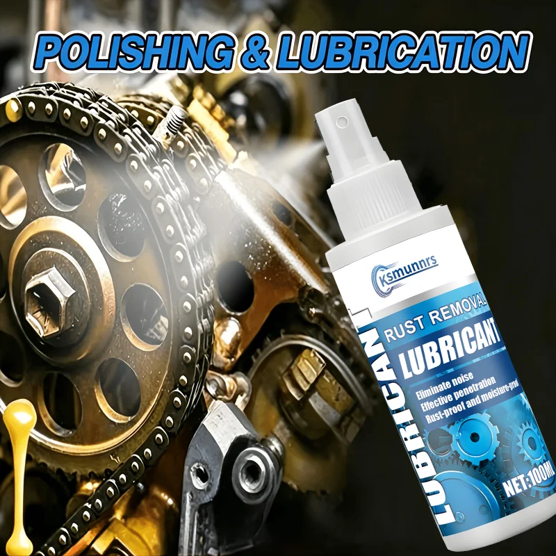Professional Chain Lubricant | Ideal For Bicycles, Motorcycles, Door Locks & More | Rust Removal & Noise Reduction | Contains So
