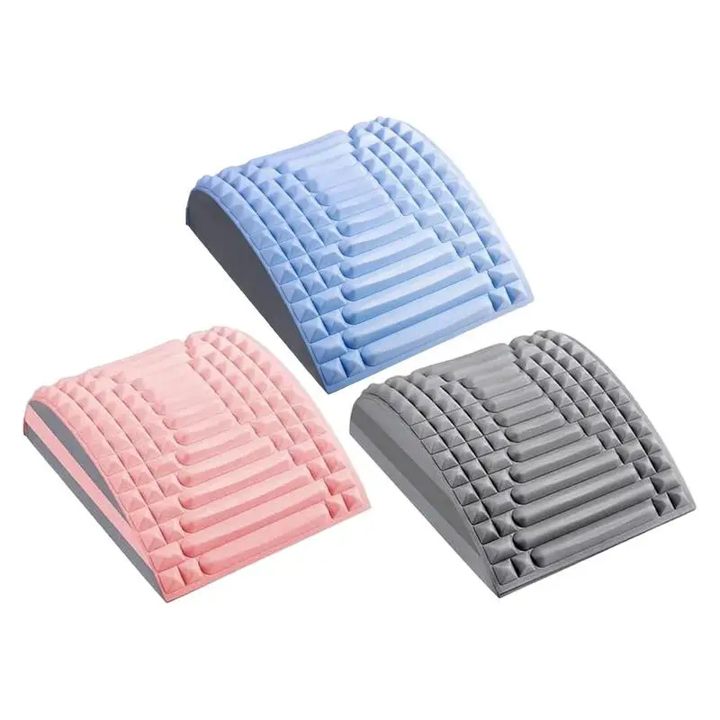 NEW Back Stretcher Pillow Neck Lumbar Support Massager For Neck Waist Back, Herniated Disc Pain Relief Massage Relaxation