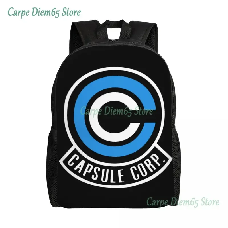 Personalized Capsule Corp. Backpack Women Men Casual Bookbag for College School Bags