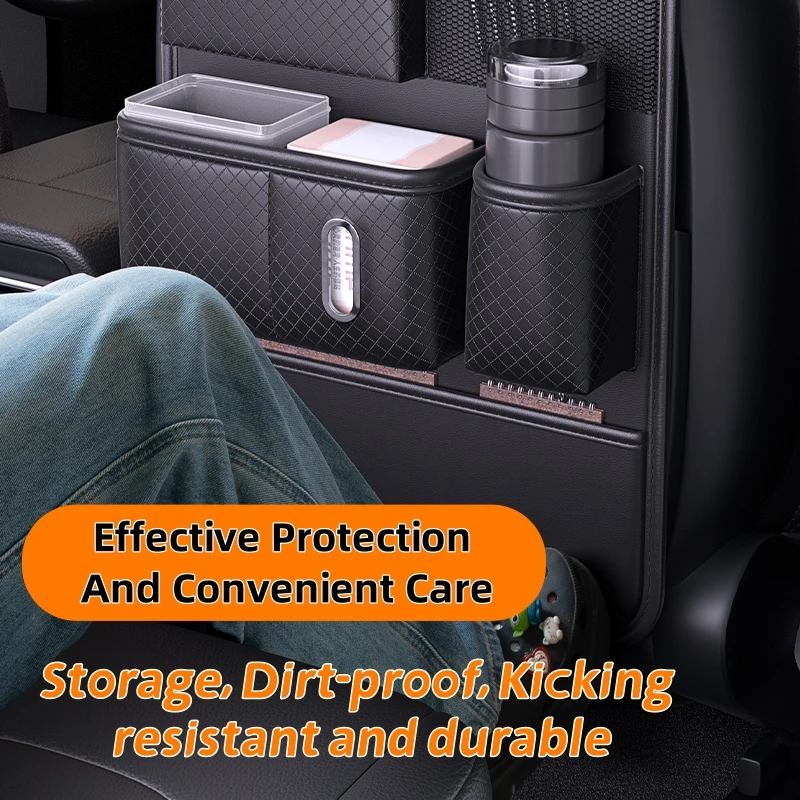 Leather Car Seat Organizer 3