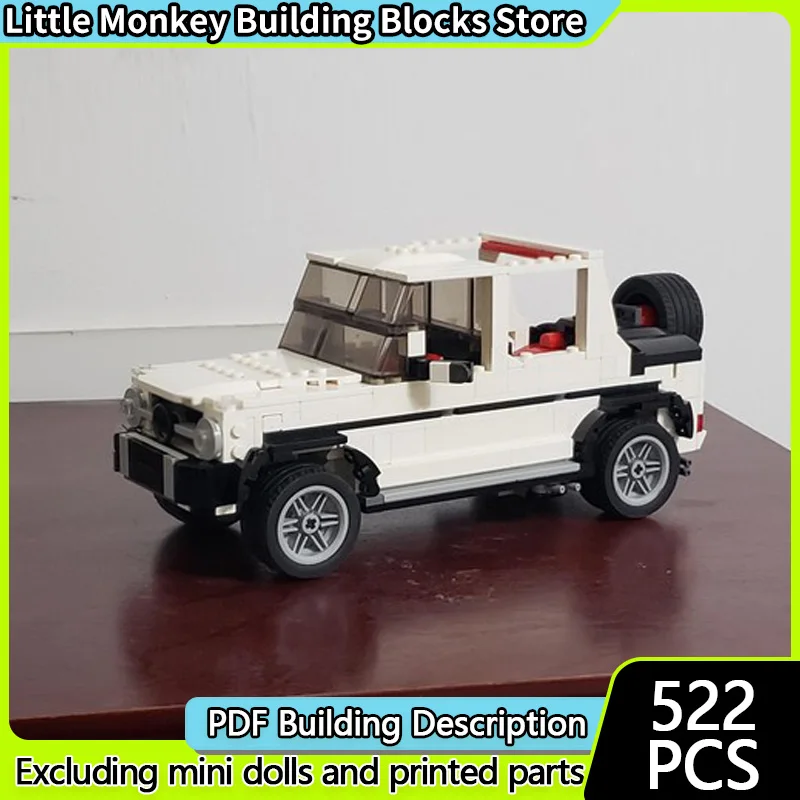 

Speed Racing Car Model MOC Building Bricks G650 Off-Road Vehicle Modular Technology Children Holiday Gifts Assemble Toys Suit