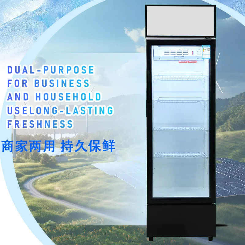 Display cabinet Beverage display cabinet Refrigerator Commercial supermarket Freezer Food preservation Refrigerator Glass door S