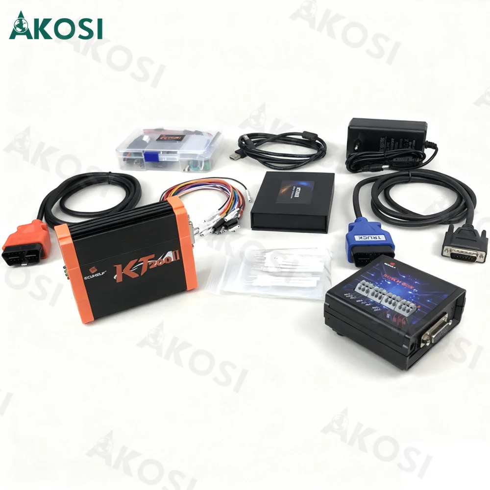 2025 ECUHELP KT200II ECU Programmer KT200 II TCU Programmer Clone and Chip Tuning Tool Auto Version DTC OBD / BOOT / BDM / JTAG