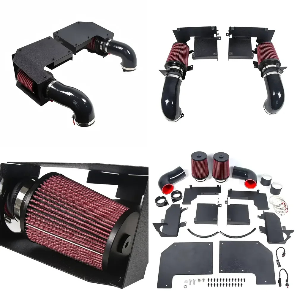 【Durable Practical Daria】 Customization for C400 C450 C43 GLC43 M276 V6 Engine Cold Air Intake System Kit