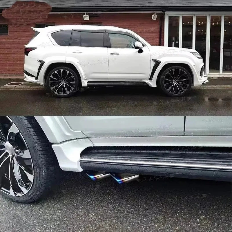 LX600 Front Lip Side Skirt Rear Diffuser Spoiler Wide-Body Wheel Arch 3