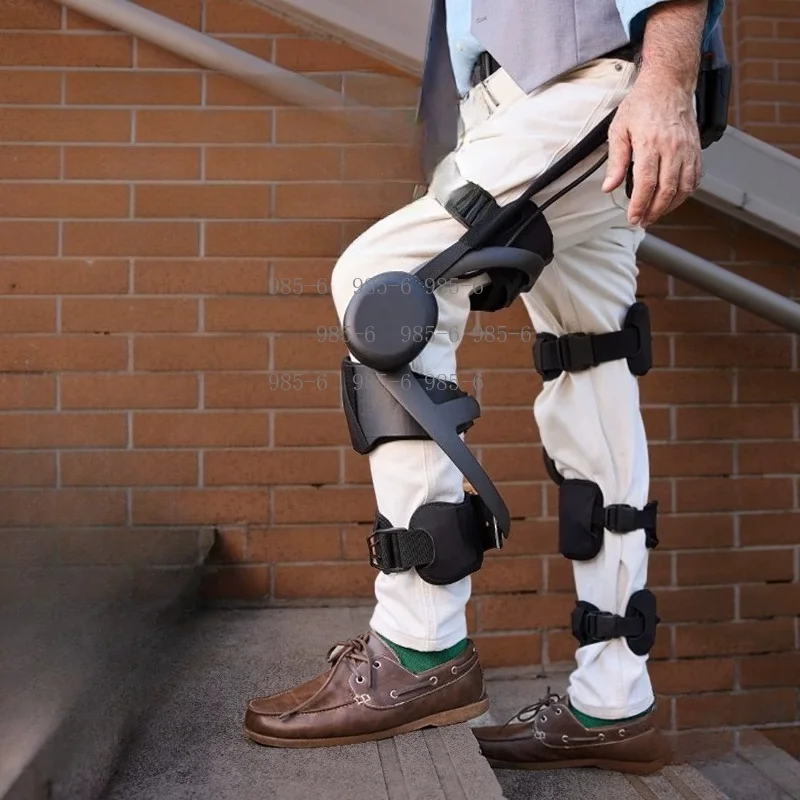 Assistive Robot Smart Knee Exoskeleton Power Walker, Boost Leg Strength for Hiking, Mountaineering and Cycling