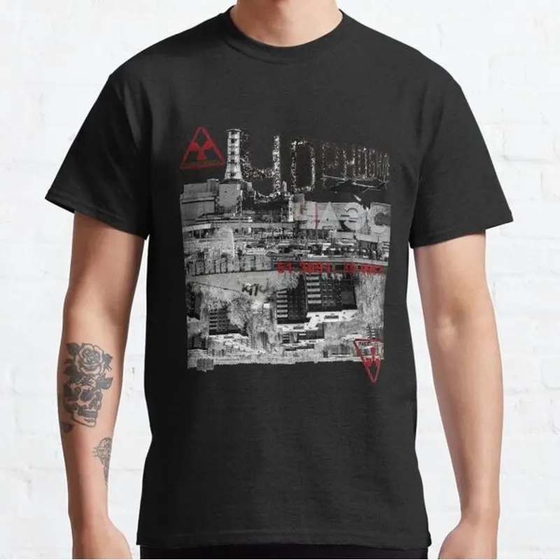 S.T.A.L.K.E.R Shadow Of Chernobyl Game T‑Shirt Gamer Gift Unisex Short Sleeve Tees Stalker Post‑Apocalyptic Graphic Streetwear