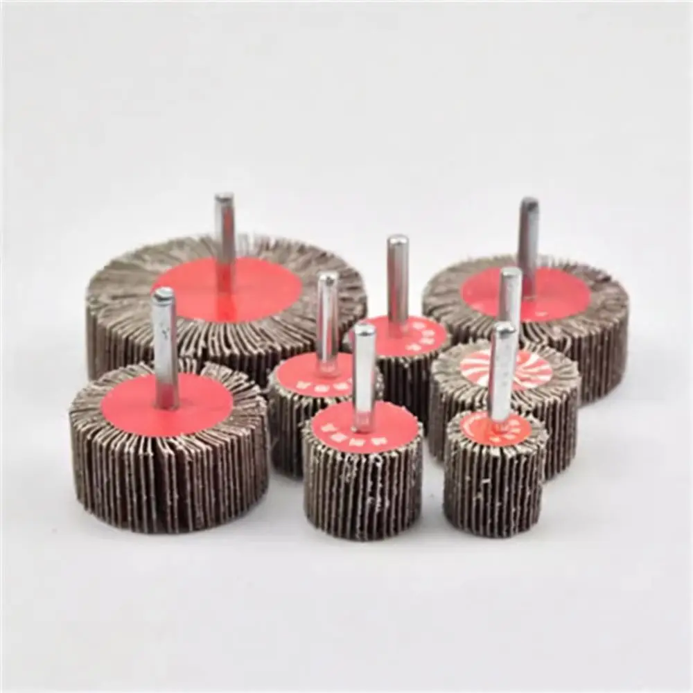 Abrasive Flap Grinding Head For Hongda Mounted Sanding Bit Polishing Tool Rotary Accessory Metal Surface Finishing