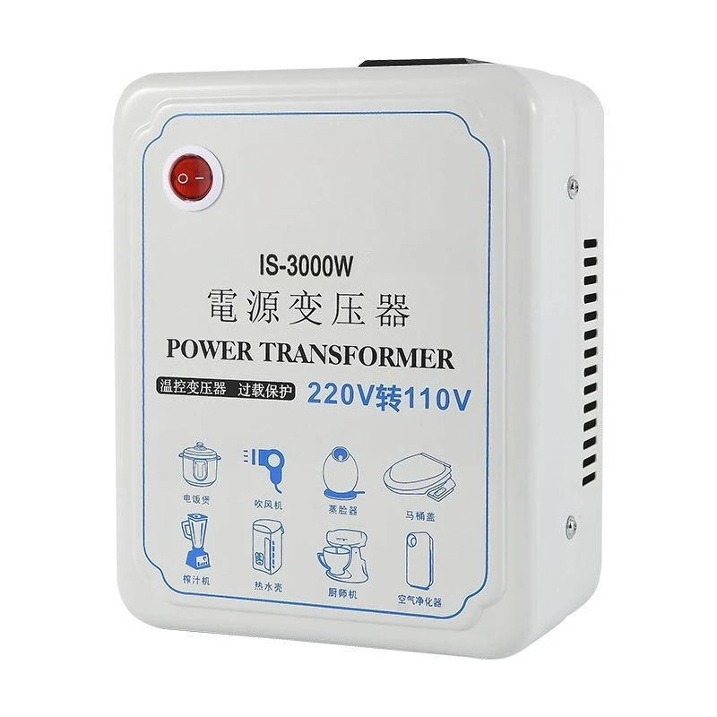 Transformer 220V to 100V Japanese Power Converter