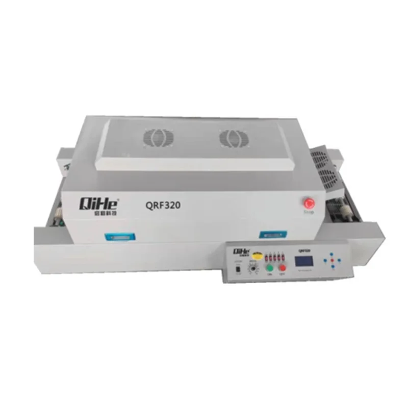 QRF320 / QH320 Crawler-type 5 Zones SMT Reflow Oven solder welding