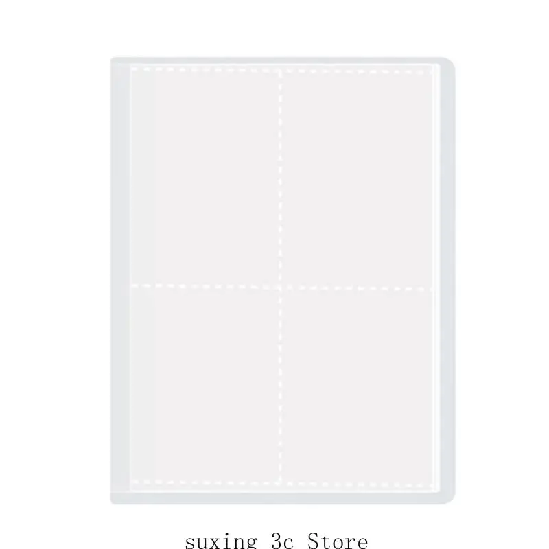 2xWaterproof PP File Storage Bag with Insert Pages Feature Snap Button/without Snap Button Design Document Organization