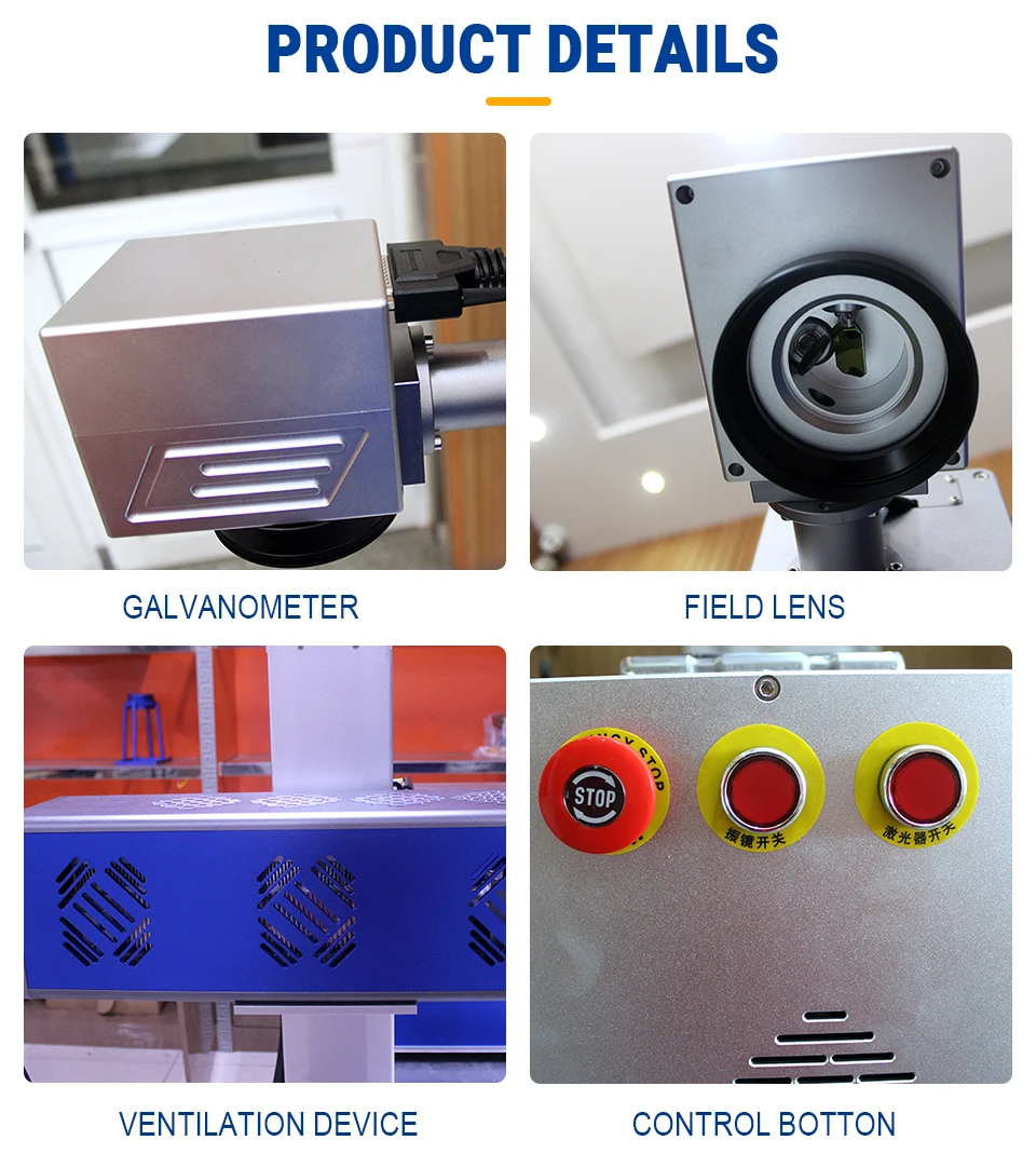 

Portable CO2 Laser Engraving System - Mark Text, Logos, Dates on Plastic, Wooden Nameplates, Leather Goods, Promo Items