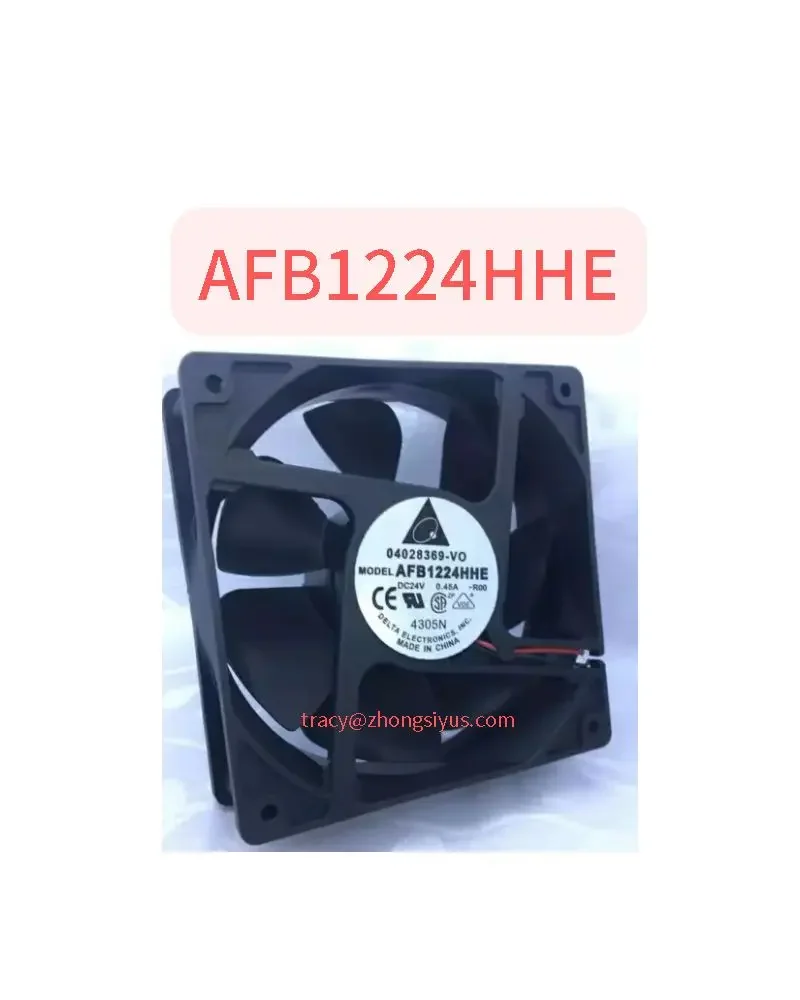 

New AFB1224HHE 2-wire high air volume silent cooling fan AFB12 24HHE 2-wire high air volume silent 12cm 12038 24V 0.45A inverter